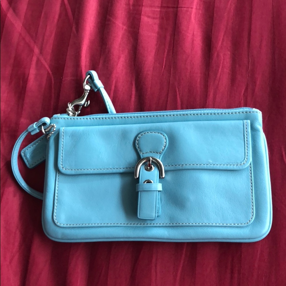 Authentic Coach Wristlet